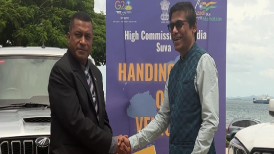 India donates twin-cabs to Rakiraki and Tavua Town Councils